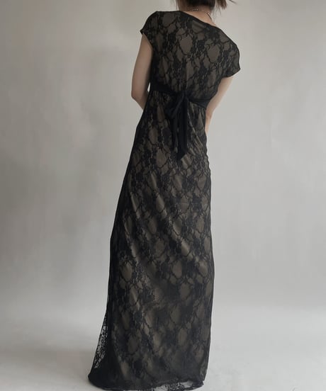 【USED】 Anna Field Sleeveless Lace One-piece / 220709-022