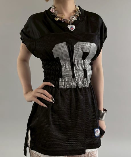 【RE;CIRCLE】 Shirring Football Shirt  /  250904-010