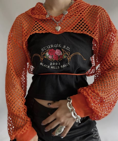【USED】  L/S Mesh top / 230916-015