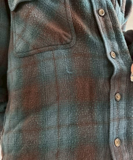 【USED】 STRUCTURE Flannel Shirt /251025-010
