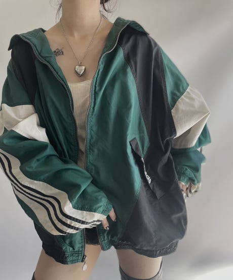 【USED】 adidas Nylon Jacket  / 231125-030