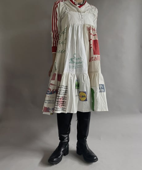【RE;CIRCLE】RE Eco-Friendly Bag Camisole Middle One-piece / 230327-011