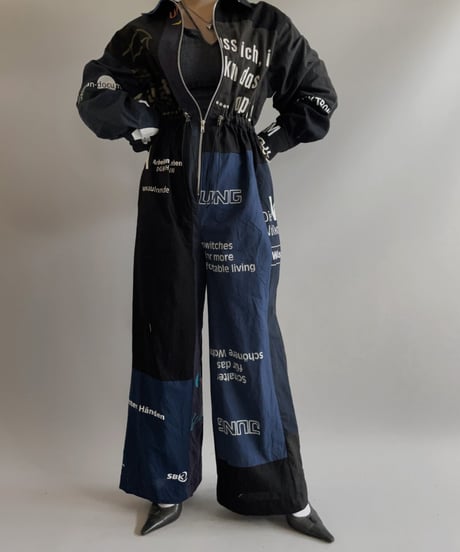 【RE;CIRCLE】RE Eco-Friendly Bag Jump Suit Black/ 230828-029