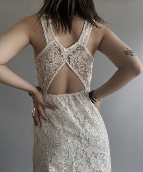【USED】 Lace One-piece / 230624-007