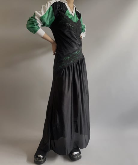 【USED】 Lace Patterned Camisole One-Piece / 230902-015