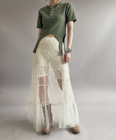 【RE;CIRCLE】 RE Mulch Boarder T-shirt Leotard / 260430-003