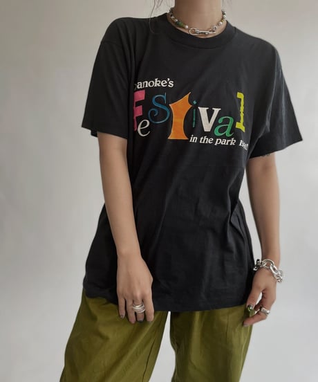 【USED】 '91 Roanoke's Festival Park T-shirt / 220827-027
