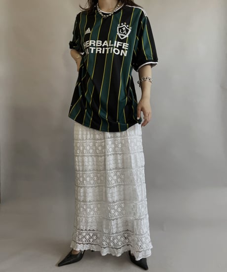【USED】    adidas LA GALAXY Game Shirt / 230610-019