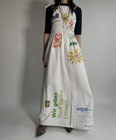 【RE;CIRCLE】 RE Eco Bag Camisole One-piece ④ /220407-004