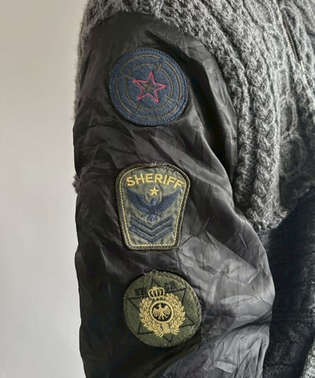【RE;CIRCLE】 RE MA1 × Alan Knit Jacket / 251225-005
