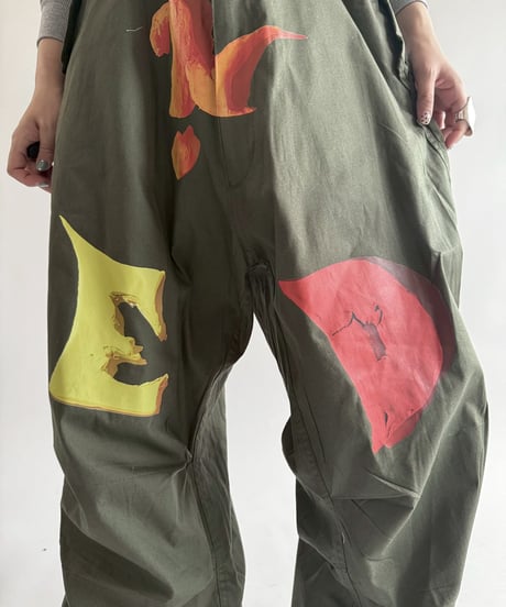 【USED】 END IS NEAR Military Over Pants  / 250329-005