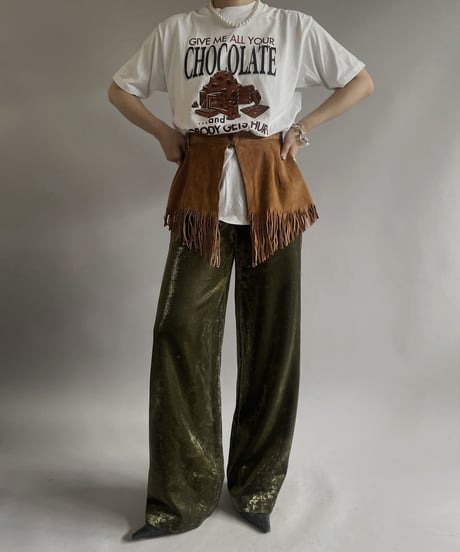 【USED 】Lame Pants/ 240429-124