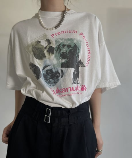 【USED】 Short Sleeved Dog T-shirt / 220625-007