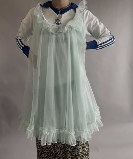 【USED】 Poly Sleeveless One-piece / 2300513-011