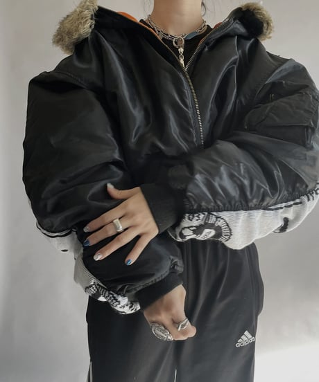 【RE;CIRCLE】 RE Short Soccer Muffler MA-1 / 230126-012