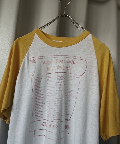 【USED】 S/S 80's Hanes raglan T-shirt / 230603-009