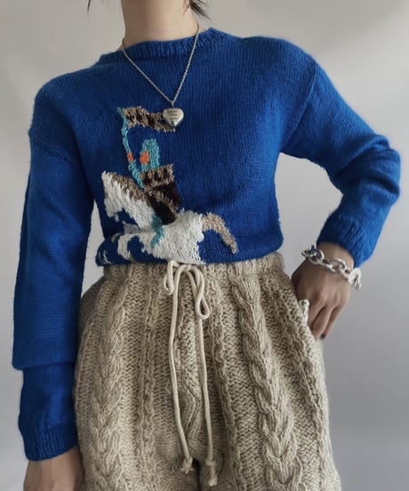 【USED】 CHEVALIEK Knit Top/ 231026-002