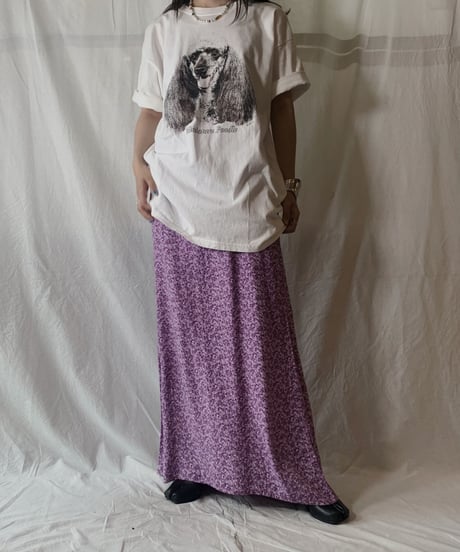 【USED】S/S T-shirt DOG⑦/210604-017
