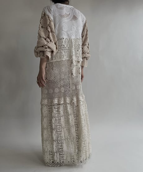 【RE;CIRCLE】 RE Crochet Lace One-piece / 220526-013