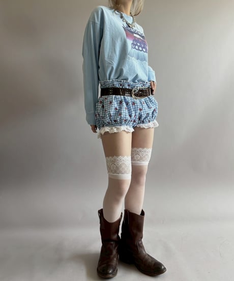 【USED】 Made In USA 90's ONEITA U.S. bank L/S Tee / 260418-007