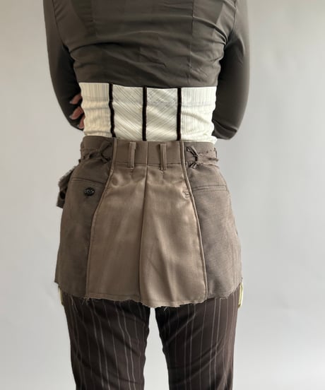 【RE;CIRCLE】 Re Suit Skirt / 250918-004