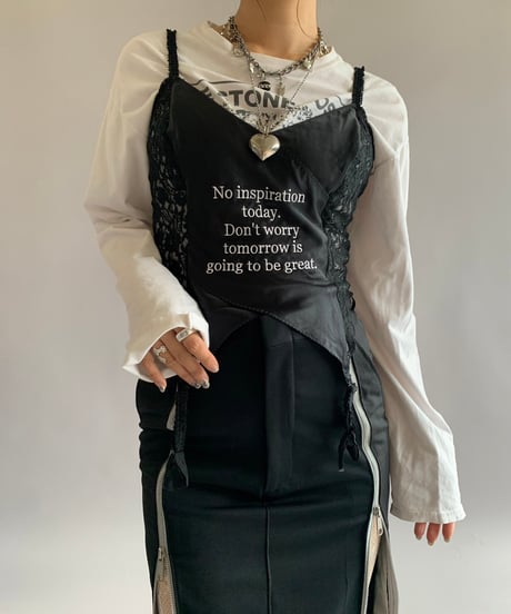 【RE;CIRCLE】 Non asleep cami  /  241024-002