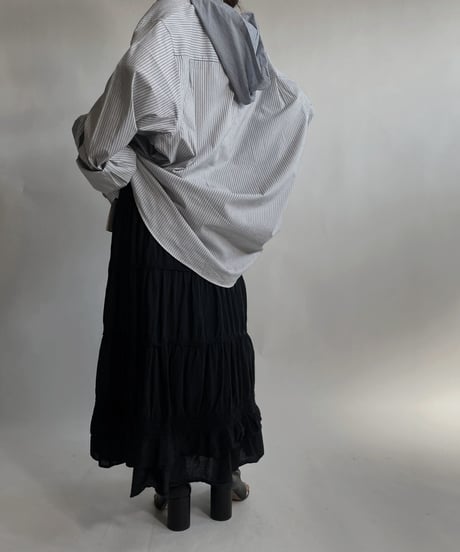 【USED】 Cotton Long Skirt / 220423-032