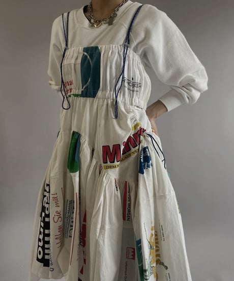 【RE;CIRCLE】RE Eco-Friendly Bag Code Camisole Middle One-piece / 240418-014