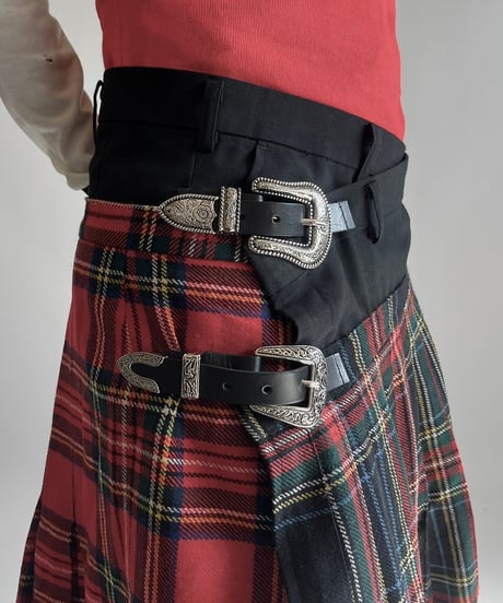 【RE;CIRCLE】 RE Kilt Skirt Middle / 250206-010