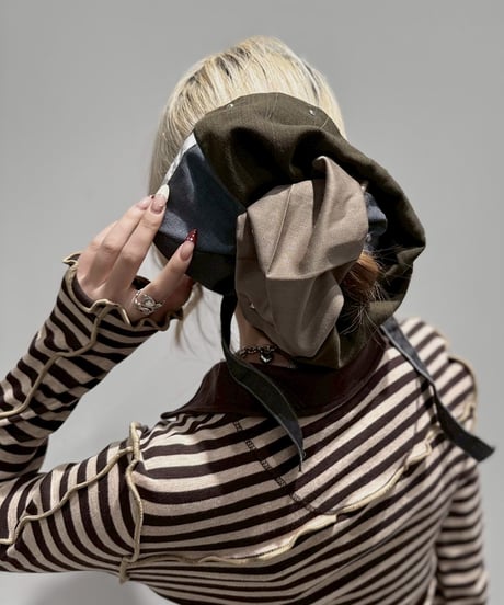 【RE;CIRCLE】 RE Suit Scrunchie /  260219-002