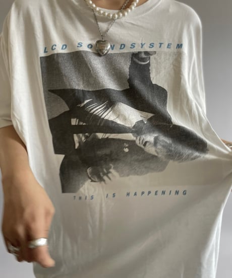 【USED】GILDAN LCD SOUND SYSTEM T-Shirt /240810-005