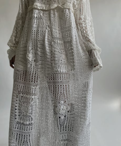 【RE;CIRCLE】 RE Crochet Lace One-piece / 220427-036