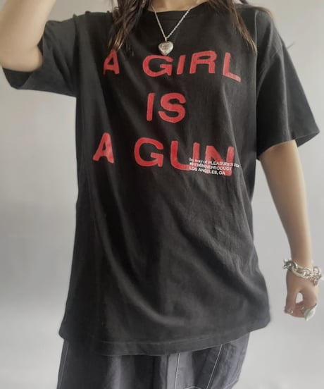 【USED 】A GIRL IS A GUN T-Shirt /240429-069