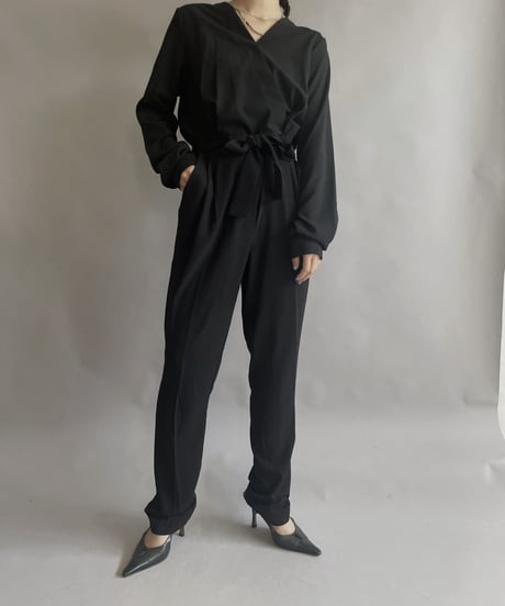 【USED】 Pamela Mccoy Collection Poly Jumpsuit / 230325-020