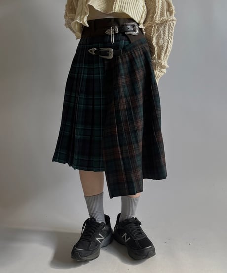 【RE;CIRCLE】 RE Kilt Skirt Middle / 250206-012