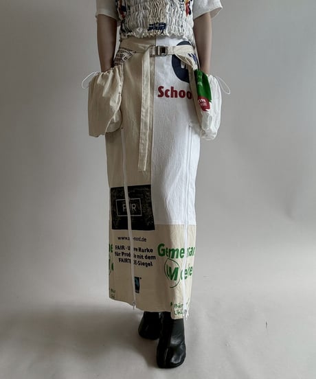 【RE;CIRCLE】RE Eco-Friendly Bag Belt Bag Skirt  / 250626-014