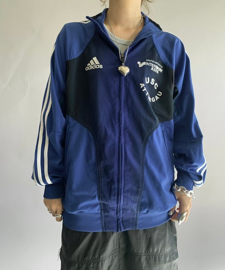 【USED】   Inter Sport adidas Jersey Top /241116-009