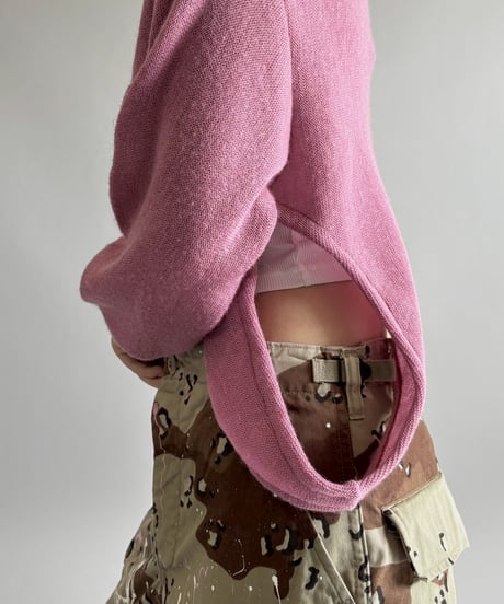 【RE;CIRCLE】 RE Deformed Acrylic Cardigan / 260312-007