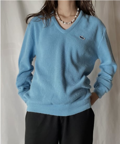 【USED】   LACOSTE Knit Top 12/211126-028