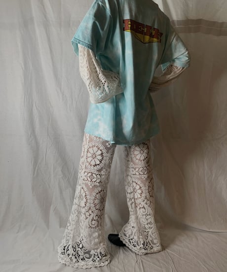 【RE;CIRCLE】 RE Lace Pants①/ 210714-001