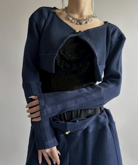 【RE;CIRCLE】 RE Thermal Cardigan / 260420-031