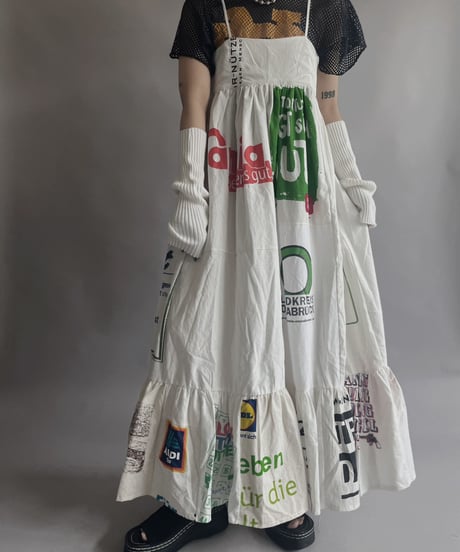【RE;CIRCLE】RE Eco-Friendly Bag Camisole Long One-piece / 230427-028