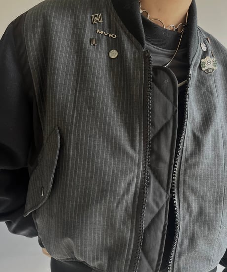 【RE;CIRCLE】 RE Suit Bomber Jacket / 250102-006