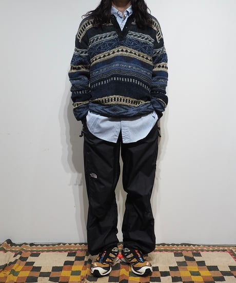 【USED】  Patterned Knit Top /240205-007