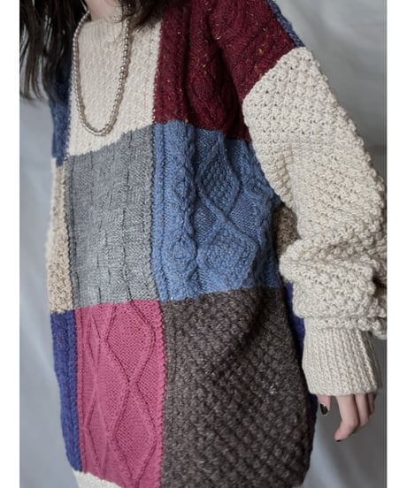 【USED】 Alan Knit L/S Top②/ 220120-055