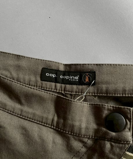 【USED】  Cop.Copine Belt Design Flare Pants / 251014-037