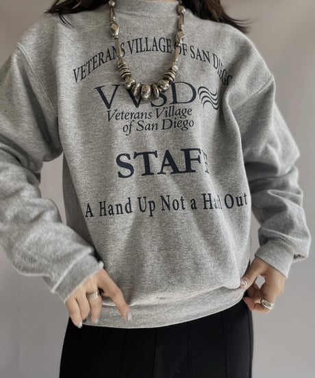 【USED】 Long Sleeved Sweat Shirt 'UUSD' / 230105-011