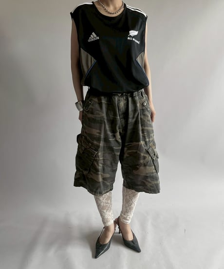 【USED】 adidas ALL BLACKS N/S Top / 250712-013