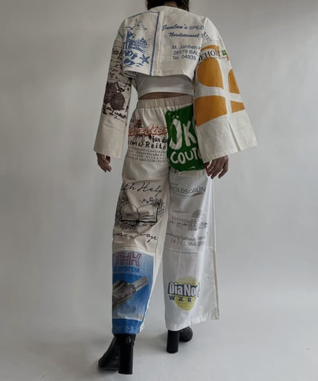 【RE;CIRCLE】 RE Eco-Friendly Bag Straight Pants / 220825-005