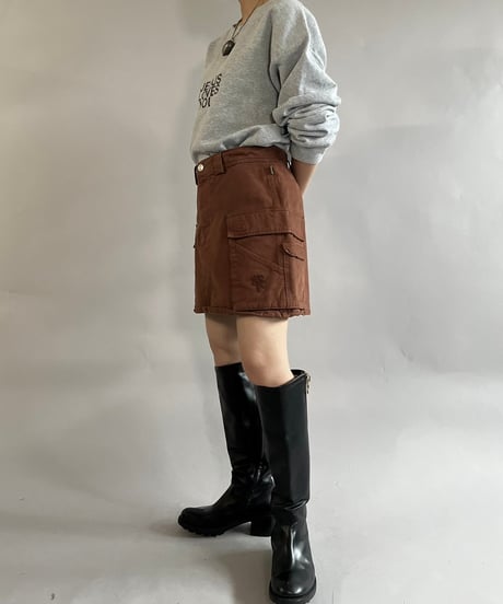 【USED】 Heaven Cargo Pocket Mini Skirt / 241109-018
